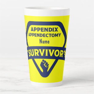 Taza De Café Latte Apéndice divertido Cirugía de remoción Appendectom