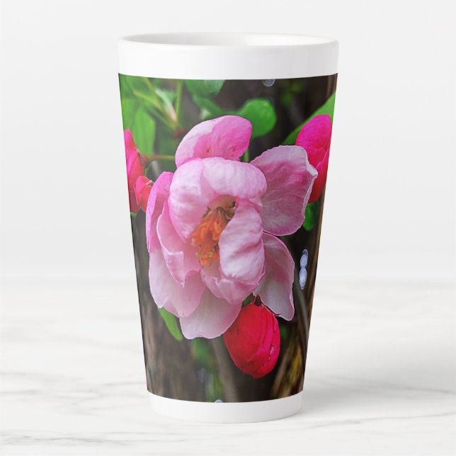 TAZA DE CAFÉ LATTE APPLE BLOSSOM (Anverso)