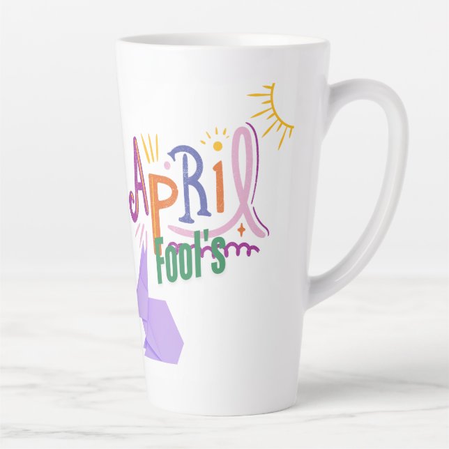 Taza De Café Latte April Fool's (Derecha)