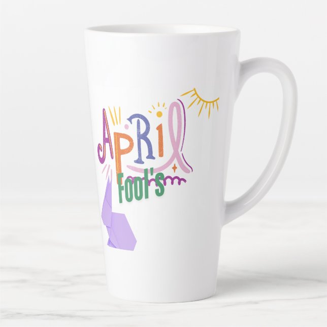 Taza De Café Latte April Fool's (Derecha)