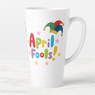 Taza De Café Latte April Fool's