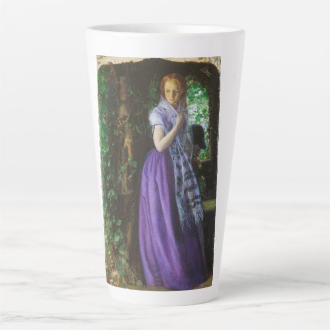 Taza De Café Latte April Love (de Arthur Hughes) (Anverso)