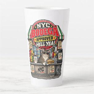 Taza De Café Latte Aprobado por la Bodega de NYC, ¡Por Supuesto!