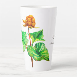 Taza De Café Latte Aqpik, arándano
