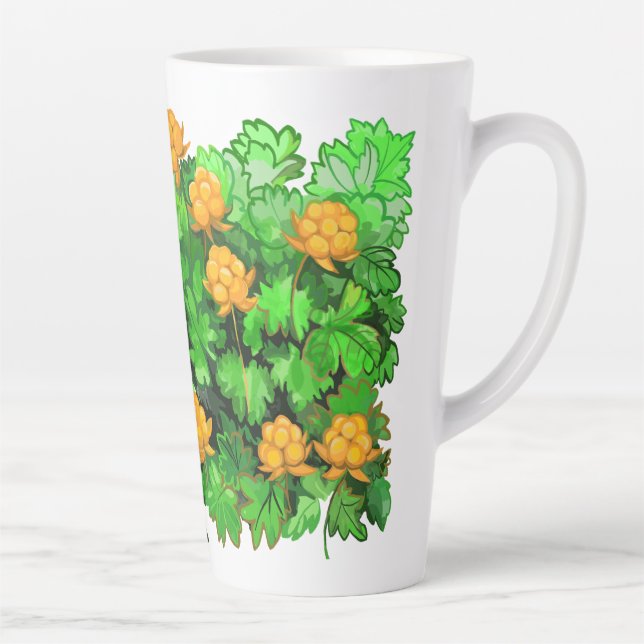Taza De Café Latte Aqpik, arándano (Derecha)