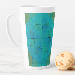 Taza De Café Latte Aqua Resonance