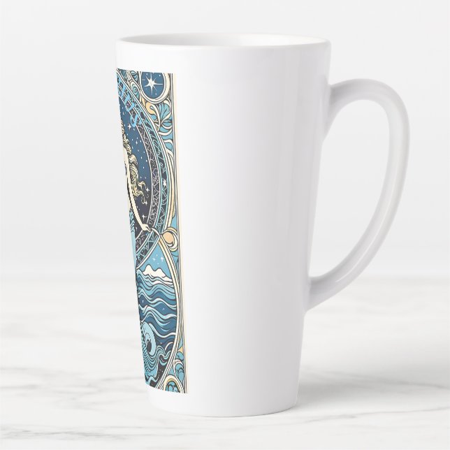 Taza De Café Latte Aquarius (Derecha)