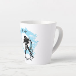 Taza De Café Latte Aquarius