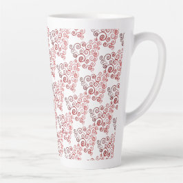 Taza De Café Latte Árbol de Navidad curleque