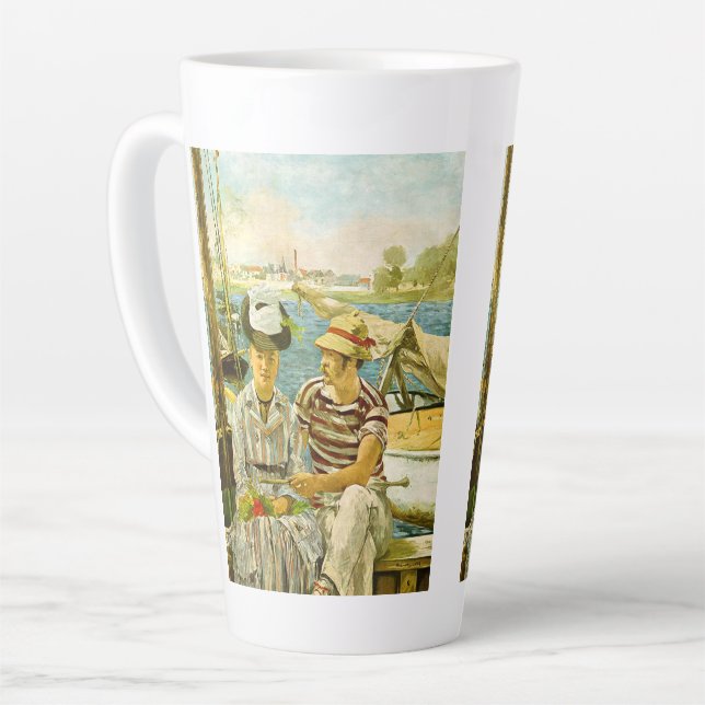 Taza De Café Latte Argenteuil Edouard Manet (Ángulo izquierdo)