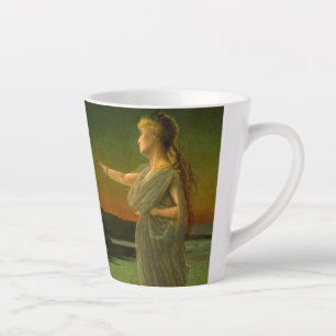 Taza De Café Latte Ariadna en Naxos John Atkinson Grimshaw