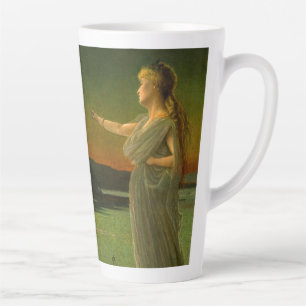 Taza De Café Latte Ariadne en Naxos John Atkinson Grimshaw