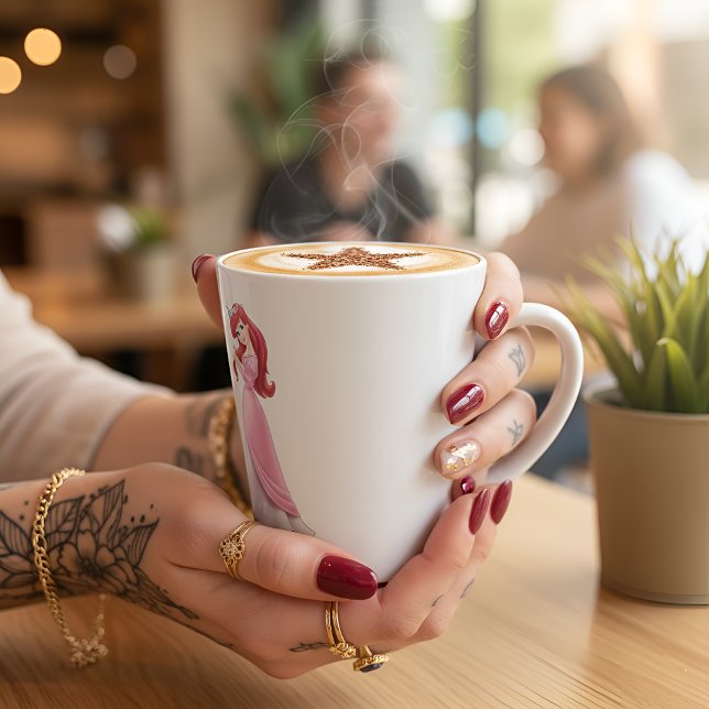 Taza De Café Latte Ariel Latte Mug (Subido por el creador)