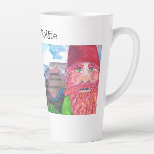 Taza De Café Latte Arizona Selfie (Derecha)