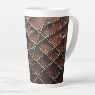 Taza De Café Latte Arroz de barba