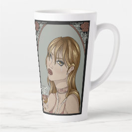 Taza De Café Latte Art Nouveau