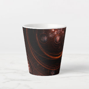Taza De Café Latte Arte abstracto de Starlight