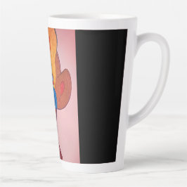 Taza De Café Latte Arte Animal Futurista 