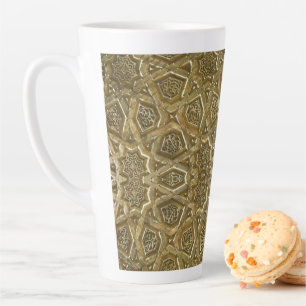 Taza De Café Latte Arte árabe persa arabesco tradicional turco