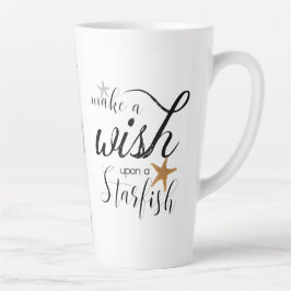 Taza De Café Latte Arte de citas de Starfish