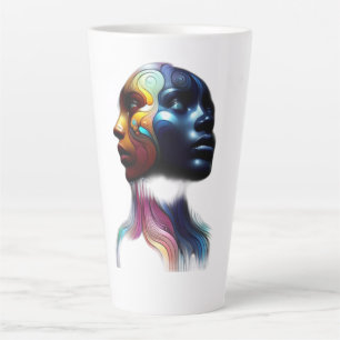 Taza De Café Latte Arte de dualidad