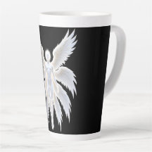 Arte de fantasía del ángel guardián celestial