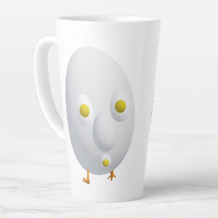 Taza De Café Latte Arte de huevo RG RA