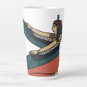 Taza De Café Latte Arte de la mitología egipcia antigua