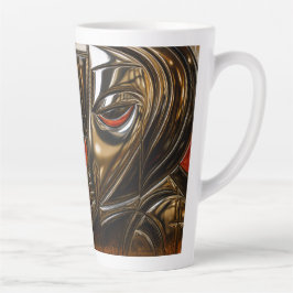 Taza De Café Latte Arte de metal reliquia cibernética