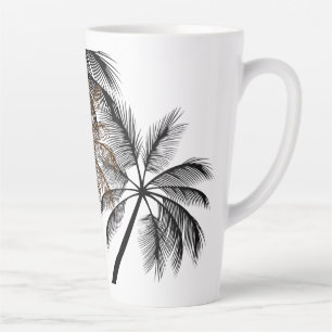 Taza De Café Latte Arte de Motivación de Palma – Totalmente Personali