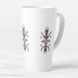 Taza De Café Latte Arte de Símbolo Tifinagh Amazigh – Sudadera Berber