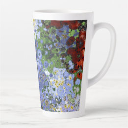 Taza De Café Latte Arte de superficie abstracto moderno - Latte Mug