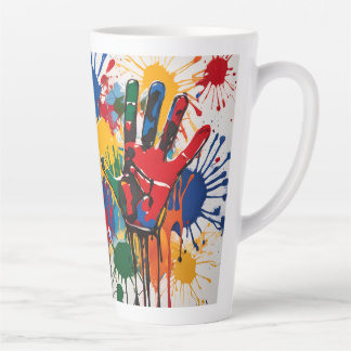 Taza De Café Latte Arte de tu hijo único personalizado