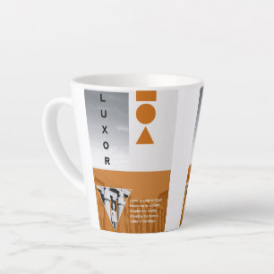 Taza De Café Latte arte egipcio