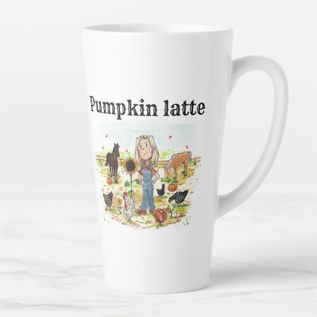 TAZA DE CAFÉ LATTE AS-MFALL (Derecha)