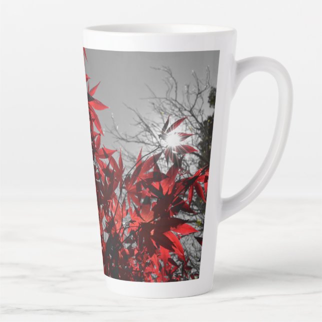 Taza De Café Latte Ascuas de Otoño (Derecha)