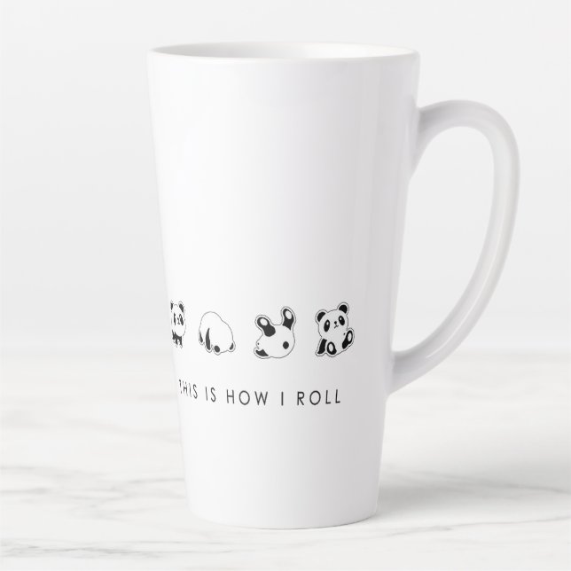 TAZA DE CAFÉ LATTE ASÍ ES COMO ROLL (Derecha)