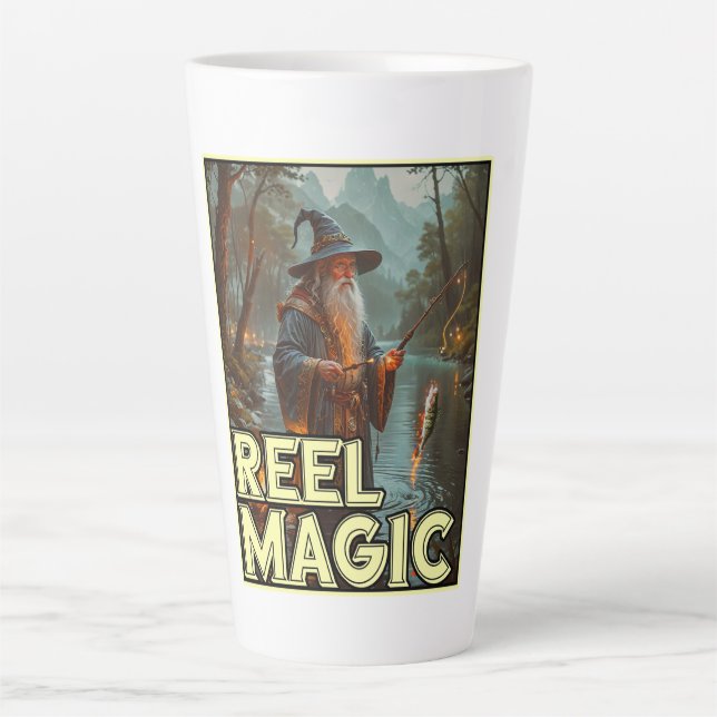 Taza De Café Latte Asistente para pesca inteligente (Anverso)