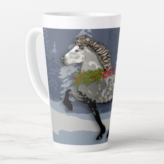 Taza De Café Latte Astrid para las fiestas (Ángulo izquierdo)