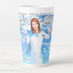Taza De Café Latte Asunción de Santa María al Cielo