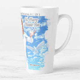 Taza De Café Latte Asunción de Santa María al Cielo