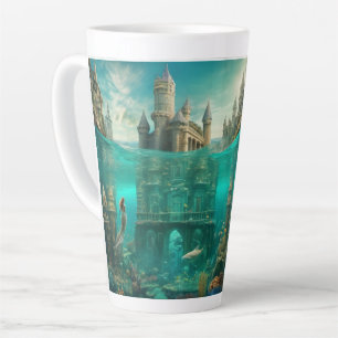 Taza De Café Latte Atlantis Latte Mug