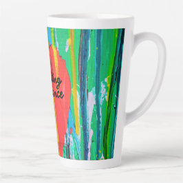 Taza De Café Latte Atraer abundancia