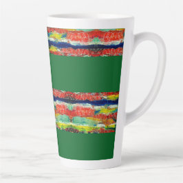 Taza De Café Latte atragantar