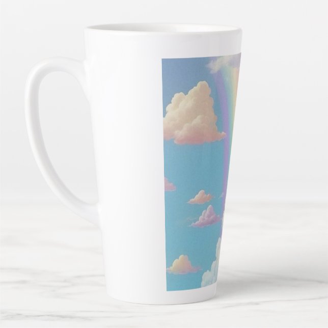 Taza De Café Latte atragantar (Izquierda)