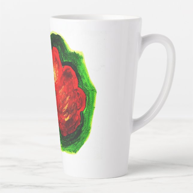 Taza De Café Latte atragantar (Derecha)