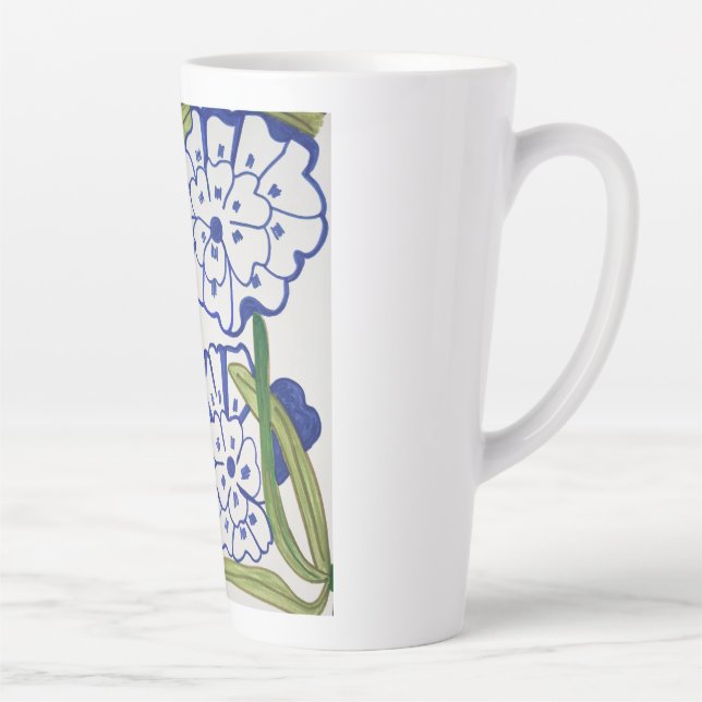 Taza De Café Latte atragantar (Derecha)