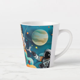 Taza De Café Latte atragantar