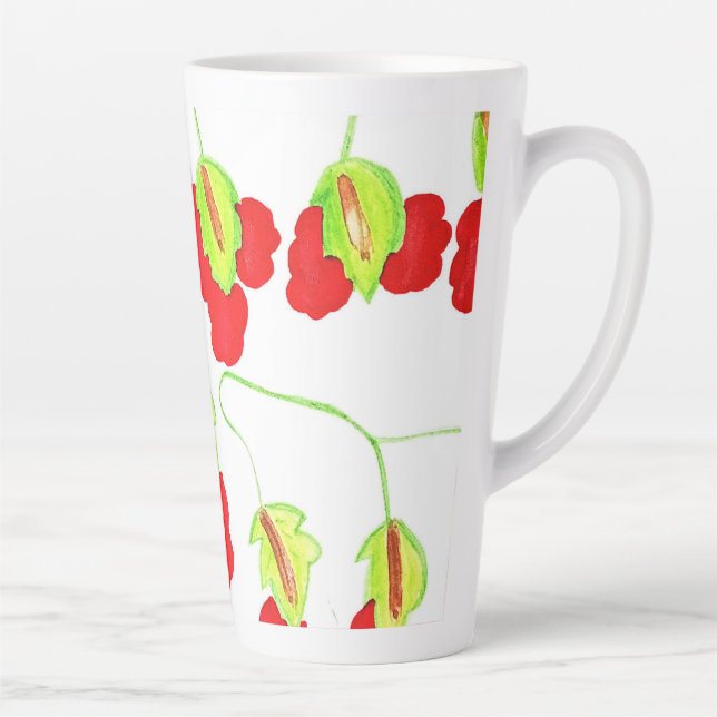 Taza De Café Latte atragantar (Derecha)