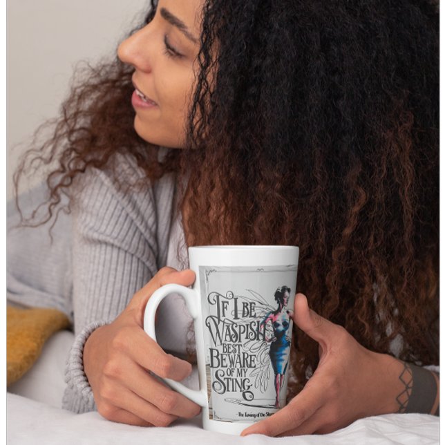 Taza De Café Latte Audaz, valiente y brillante - Café elegante (Subido por el creador)